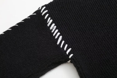 White Stripes Sweater