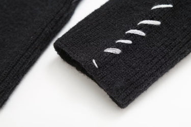 White Stripes Sweater